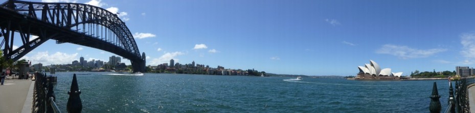 Panorama view of Sydney