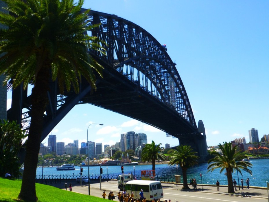 Harbor bridge in Sydney