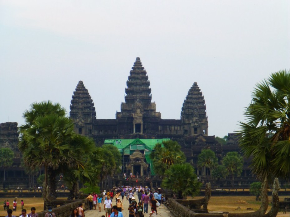 We all went to Siem Reap and visit the mighty Angkor Wat temples.