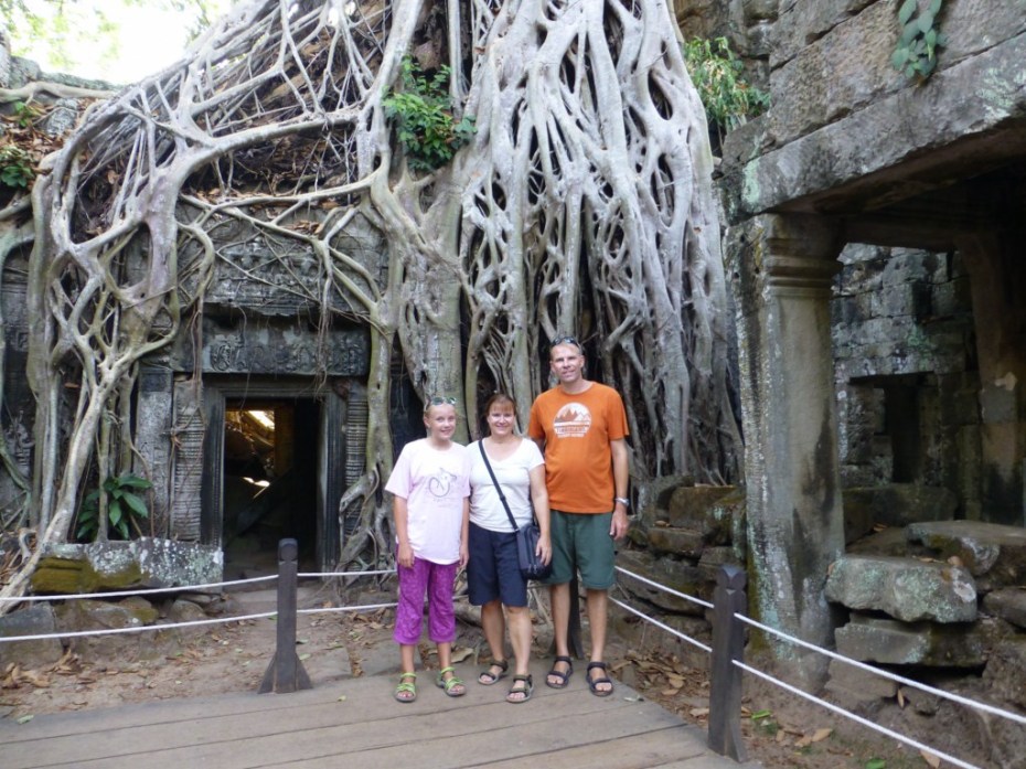 Another visit to Ta Prohm Temple of Angkor Wat. This one was even hooter than the first one in January. Reaching 40C
